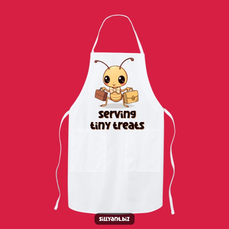 Funny Kawaii Ant Chef Apron: Hilarious Kitchen Attire for Business Meals