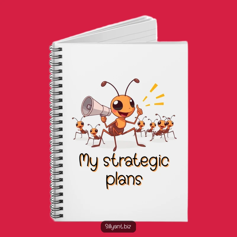 Ant Boss's Directives Notebook: Plan Your Moves, Smart Funny Gift