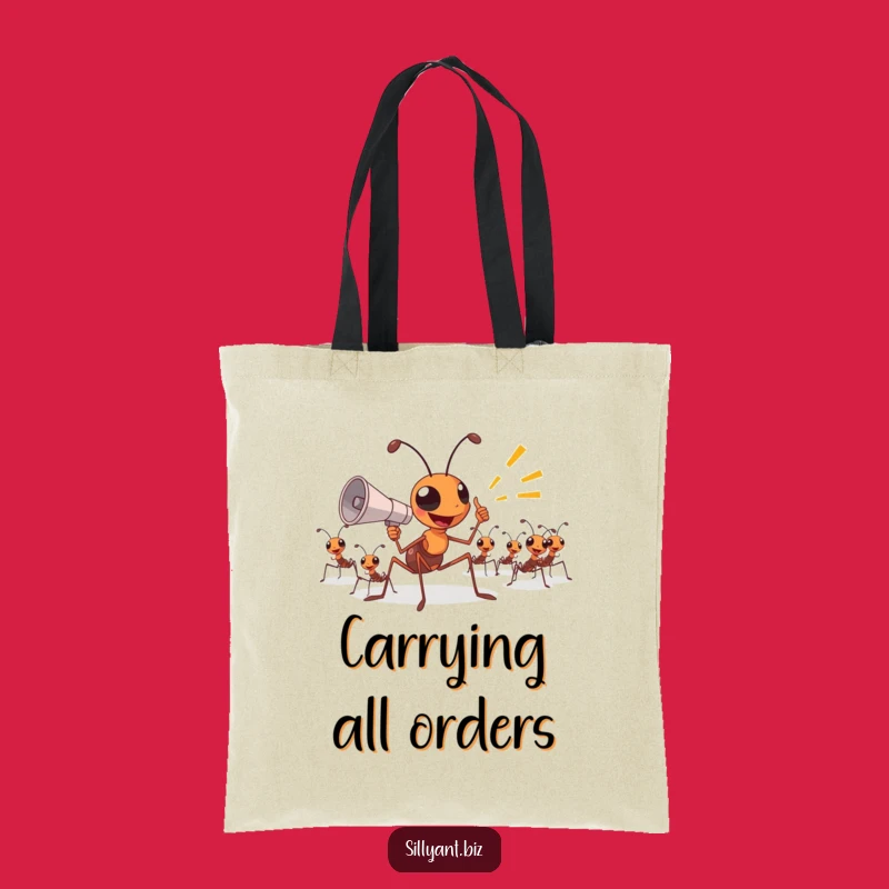 Ant Leader Tote Bag: Carry Your Vision, Smart Funny Gift
